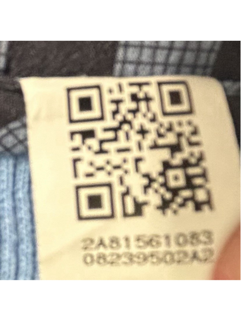 Fila Checkered Full Zip Track Jacket Blue Black Men’s XL Check Plaid Retro - Picture 5 of 10